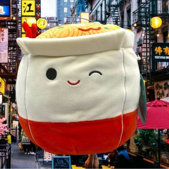 Squishmallows Daley the Takeout Noodles Ramen Plush Toy  7.5" New With Tags - Picture 1 of 8